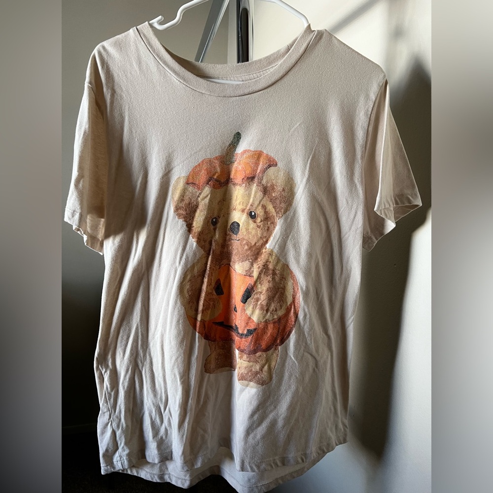 Fall/Halloween bear t-shirt